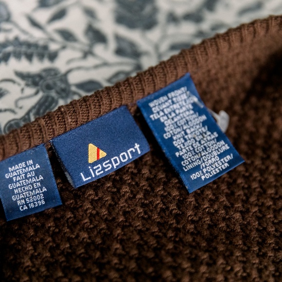 Vintage 80's Lizsport Tweed Vest - Picture 11 of 16